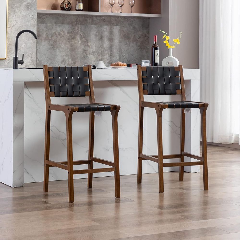 Home Bar Stools - Ensemble de 2 tabourets de bar