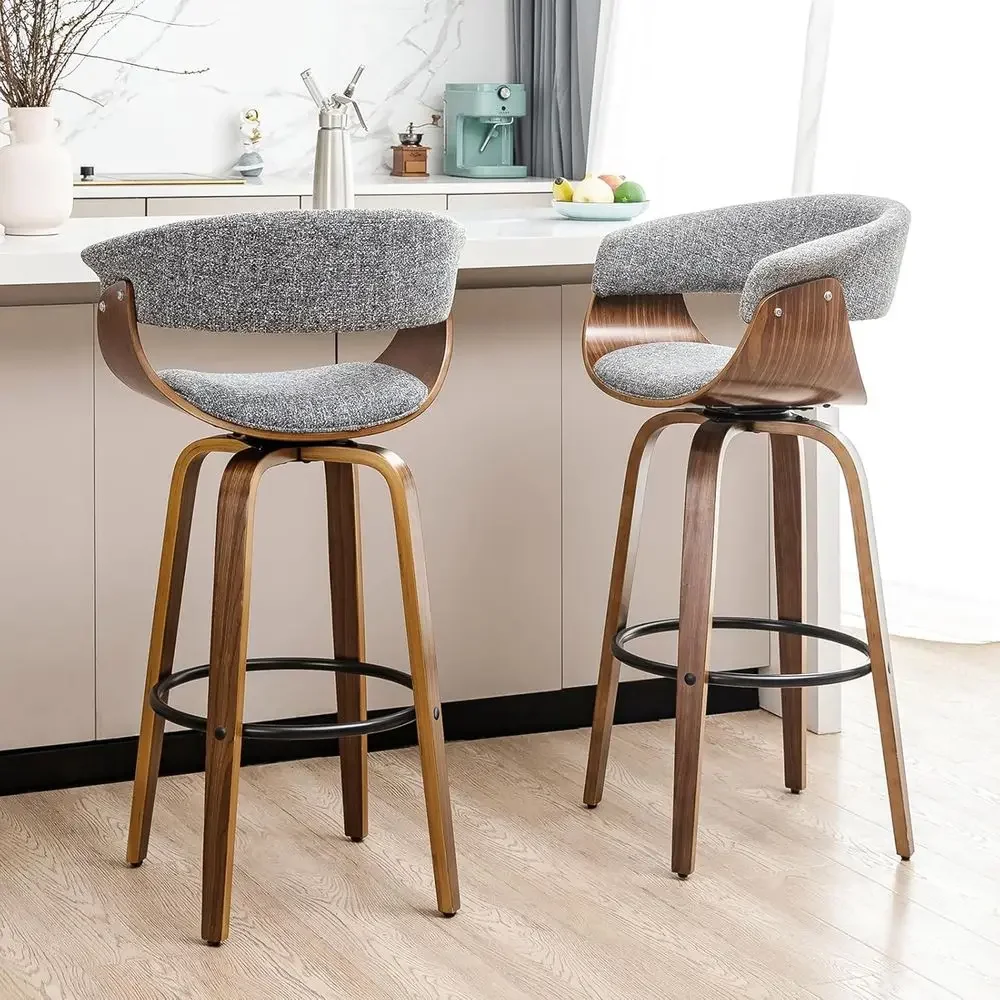 Home Bar Stools - Ensemble de 2 tabourets de bar