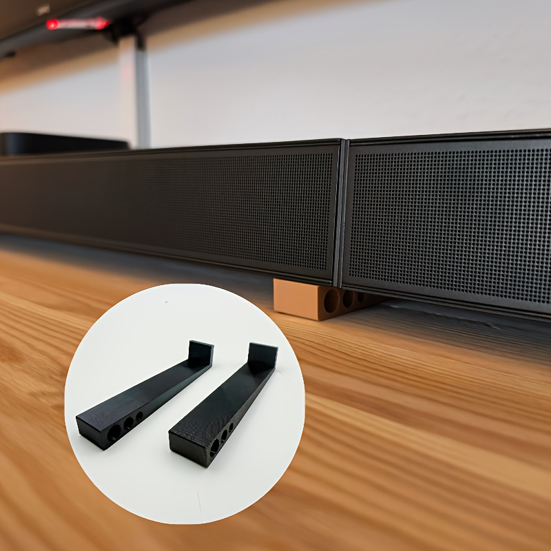 Home Bar Stand - 2 supports d'enceintes pour JBL Bar