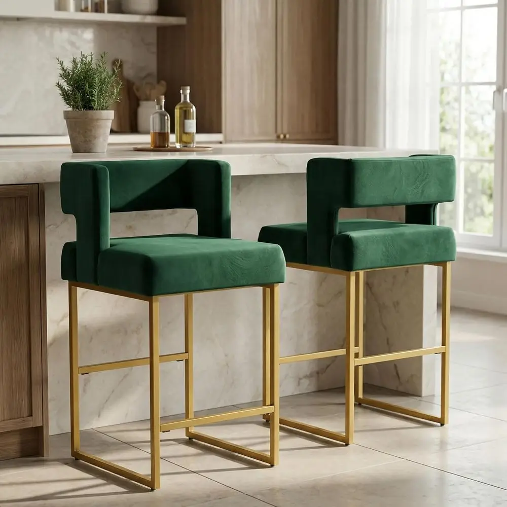 Home Bar Stools - Ensemble de 2 tabourets de bar