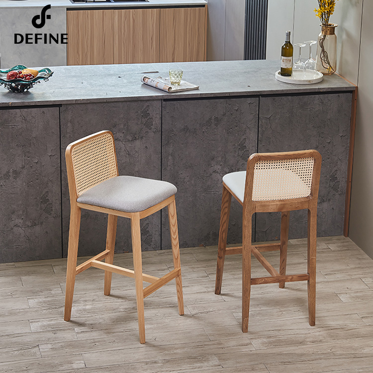 Chaise de bar en rotin américa - Home Bar Stools avis et prix