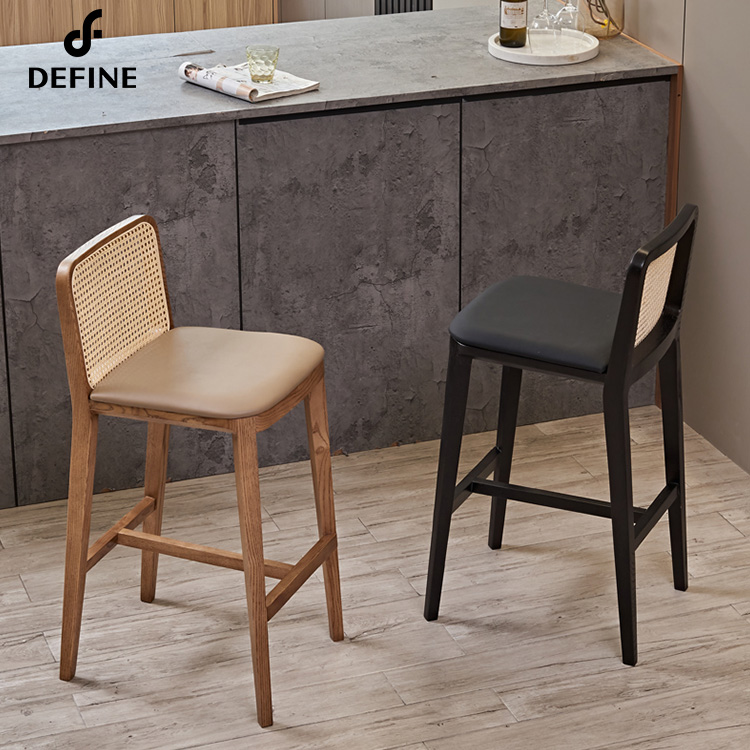 Chaise de bar en rotin américa - Home Bar Stools avis et prix