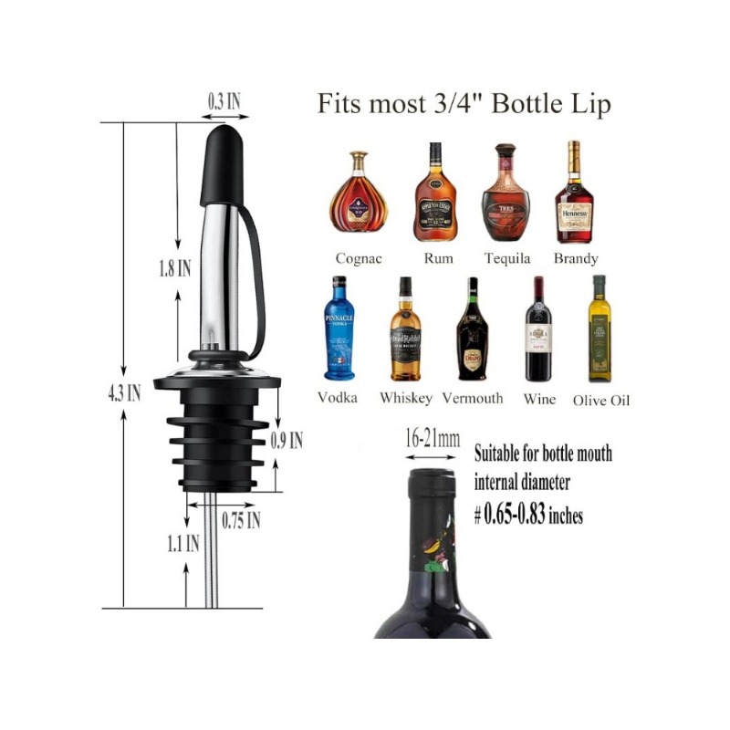 Bec verseur de liqueur pour bo - Speed Pourer Cap avis et prix
