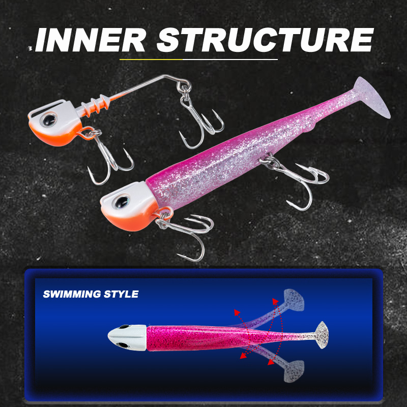 Leurre de pêche souple en méta - Jigger Double Sided avis et prix
