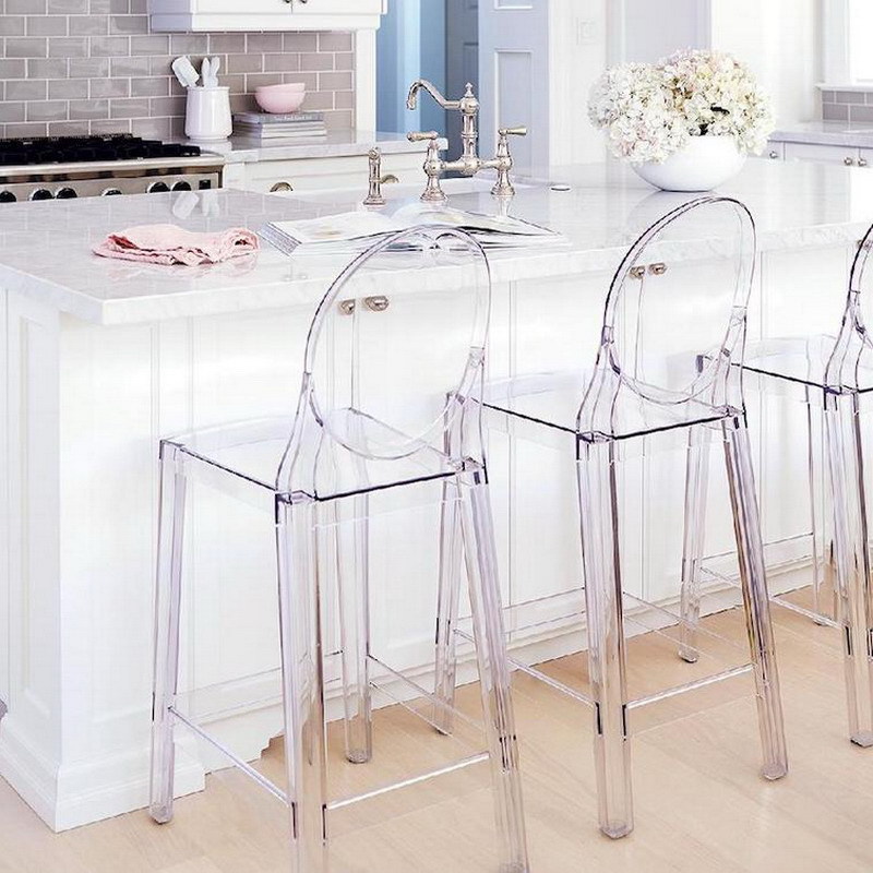 Chaise fantôme en plastique ac - Home Bar Stools avis et prix