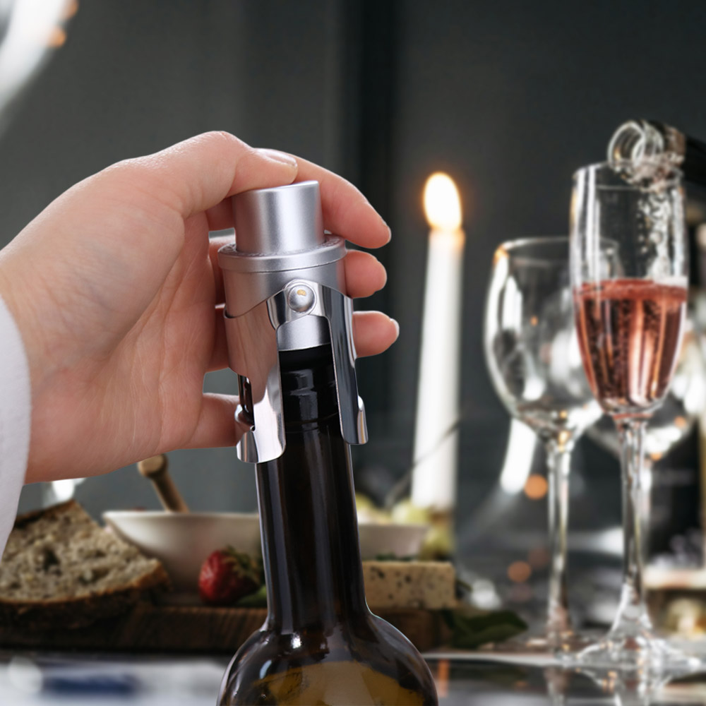 Lot de 2 Bouchons à Champagne  - Wine Preservation Pump avis et prix
