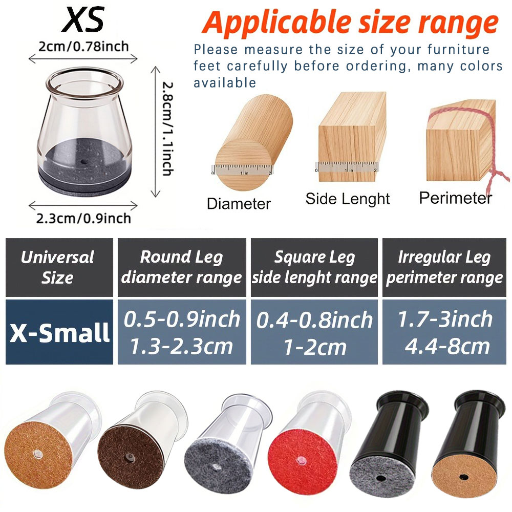 20 pièces-protecteurs de sol p - Home Bar Stools avis et prix