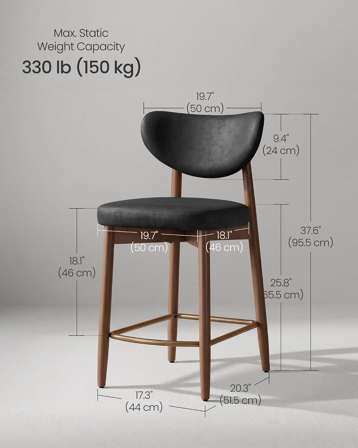 Ensemble de 2 tabourets de bar - Home Bar Seating avis et prix