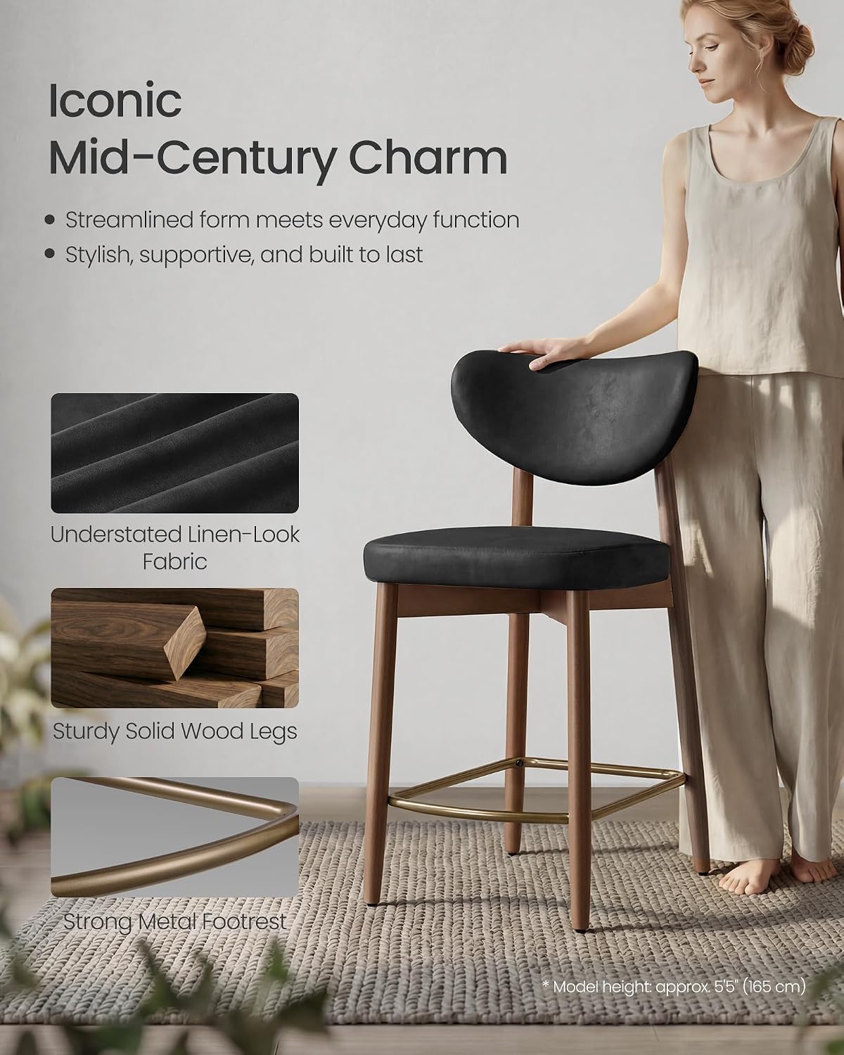 Ensemble de 2 tabourets de bar - Home Bar Seating avis et prix