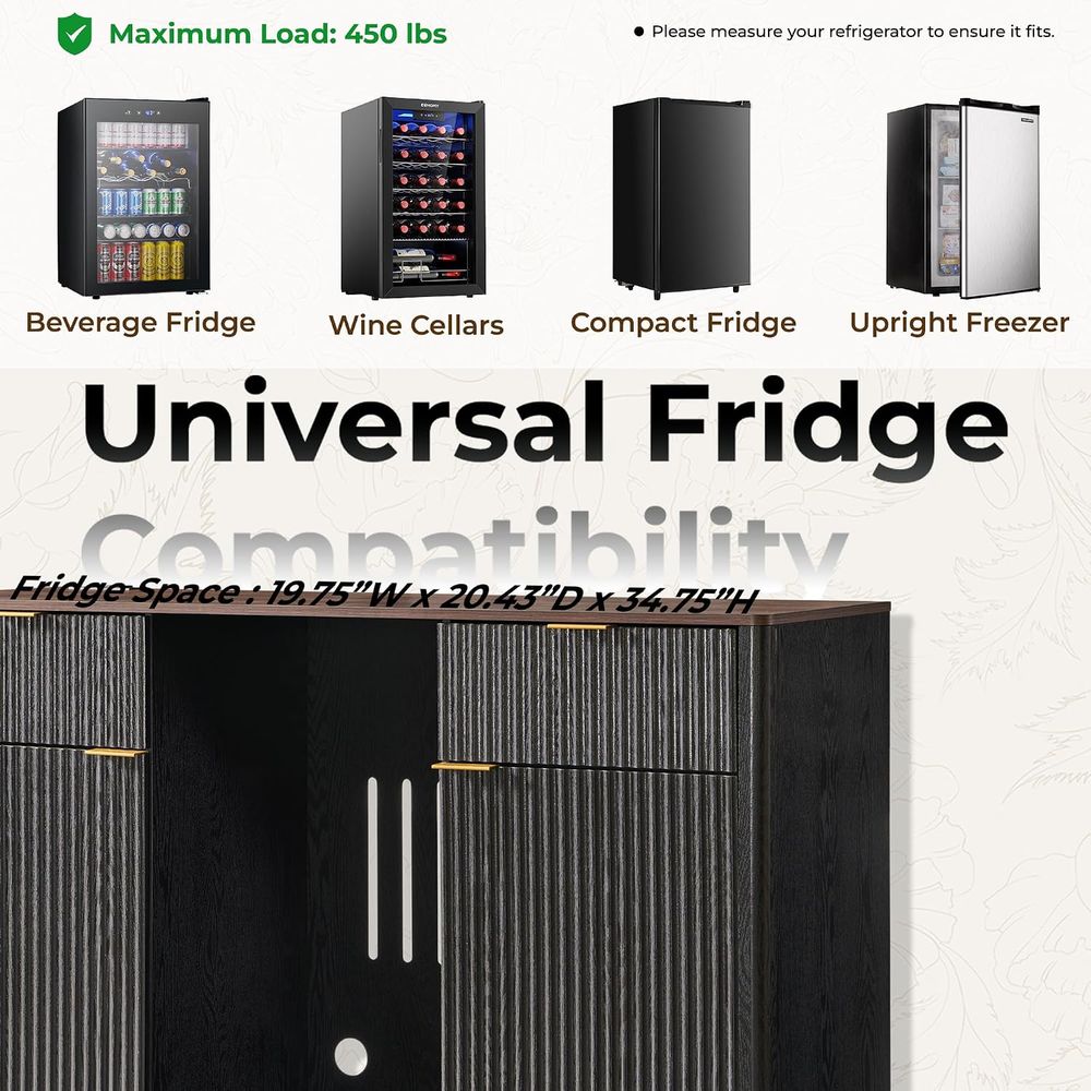 Meuble bar à café 60 avec espa - Home Bar And Fridge avis et prix