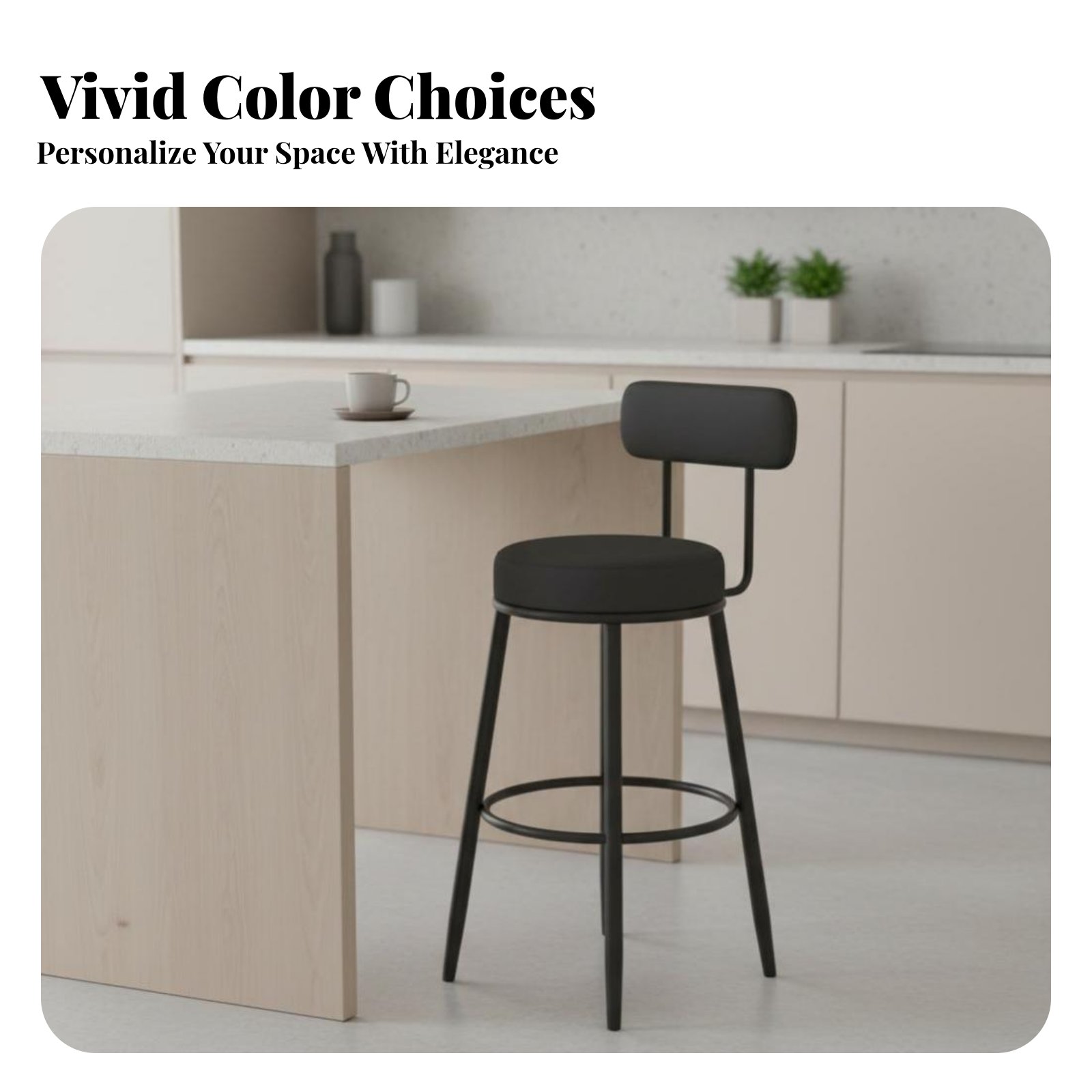 Tabouret rembourré avec dossie - Home Bar Seating avis et prix