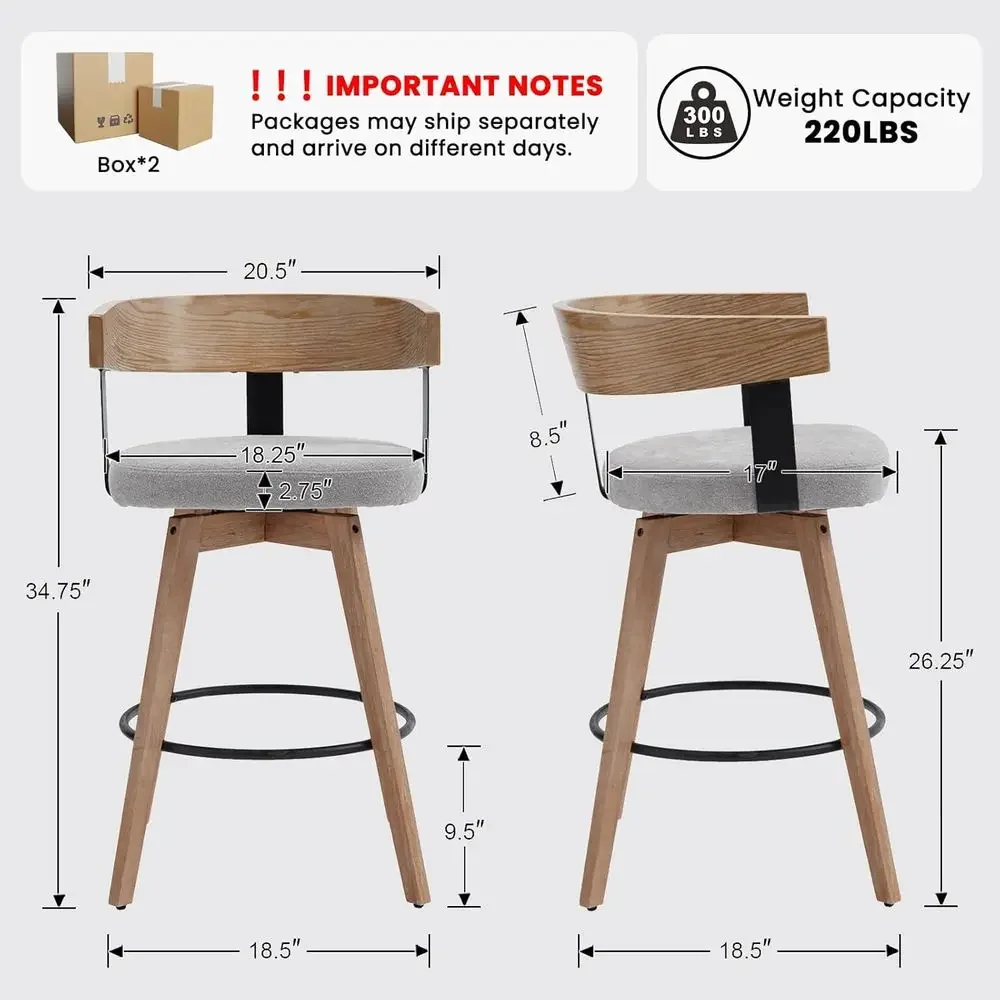Ensemble de 2 tabourets de bar - Home Bar Stools avis et prix