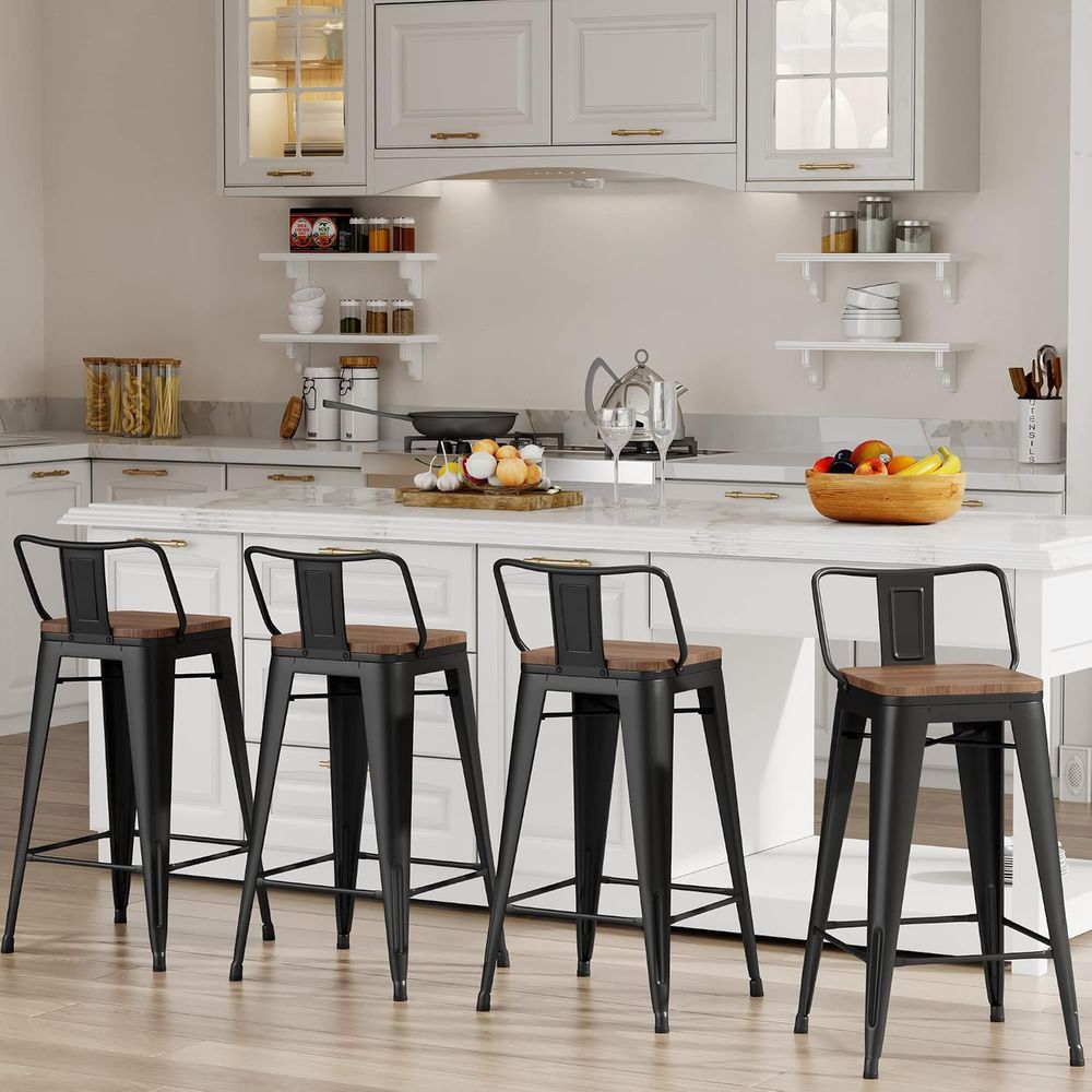 Ensemble de 4 tabourets de bar - Home Bar Stools avis et prix