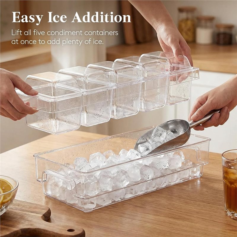 A27F-For Bar Supplies Taco For - Garnish Tray Set avis et prix