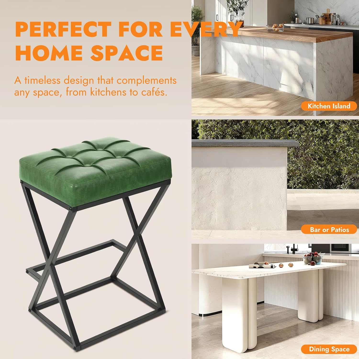 Ensemble de 3 tabourets de bar - Home Bar Seating avis et prix