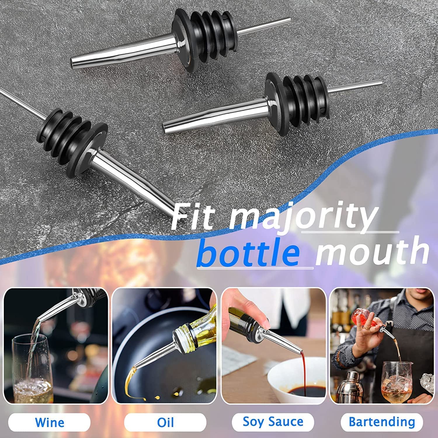 Bec verseur français avec bouc - Speed Pourer Cap avis et prix
