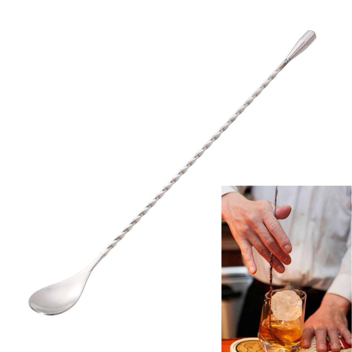 Cuillère à mélanger les cockta - Bar Spoon Twisted avis et prix