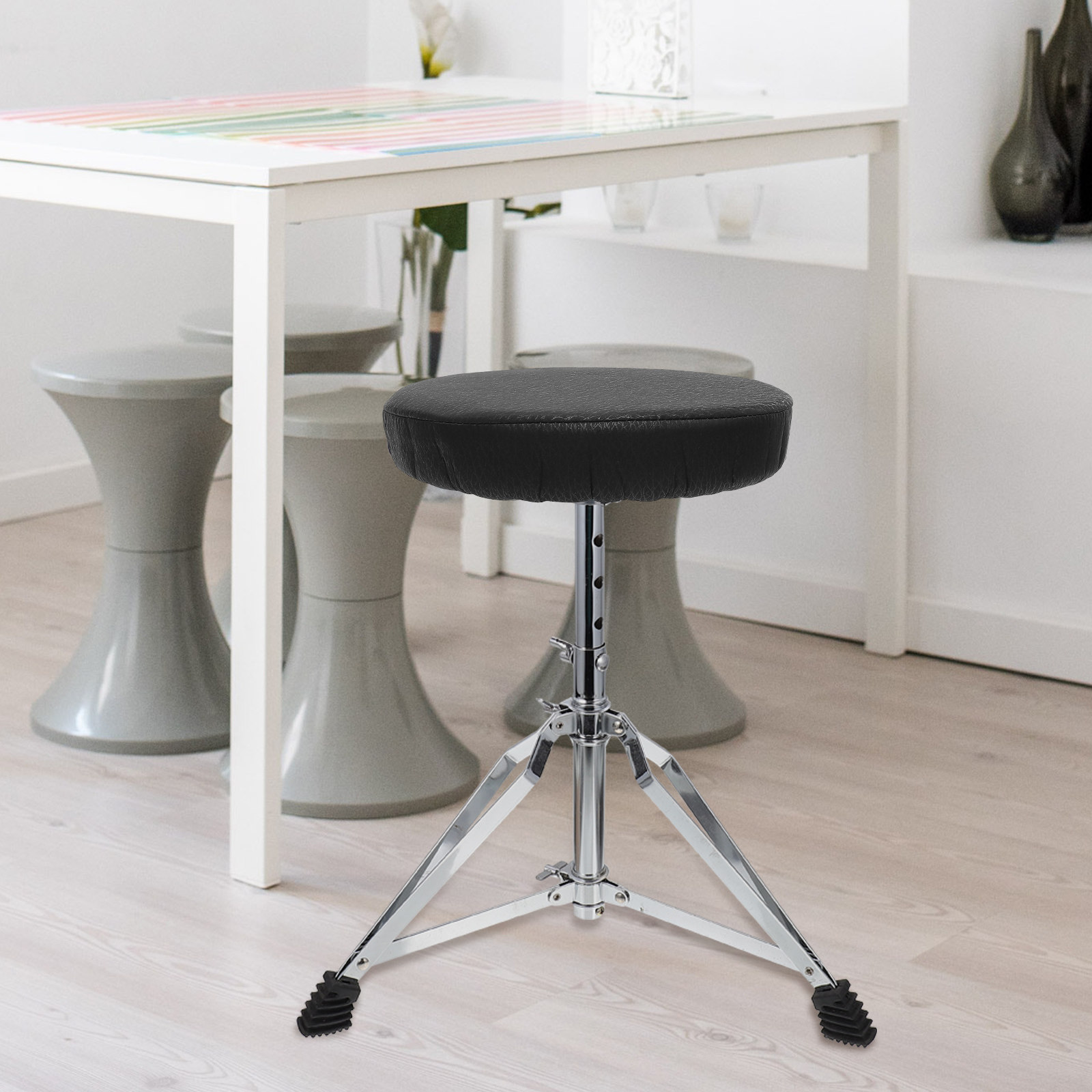 Housse de tabouret ronde noire - Home Bar Stools avis et prix