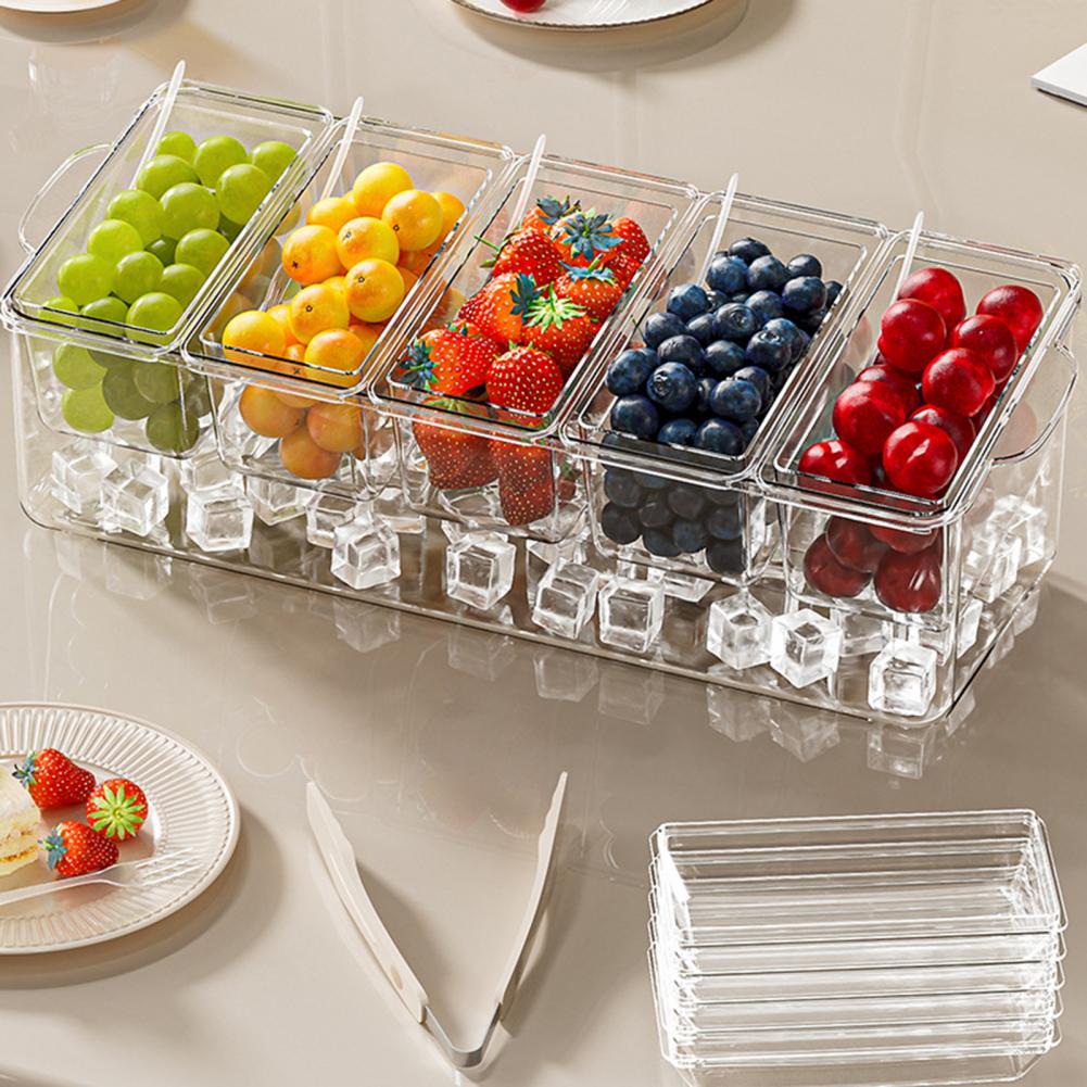 Ensemble de service Taco Bar 2 - Garnish Tray Set avis et prix