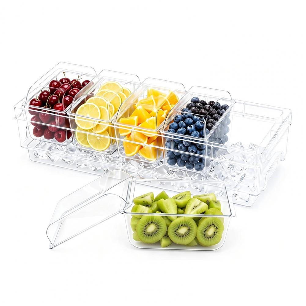 Ensemble de service Taco Bar 2 - Garnish Tray Set avis et prix