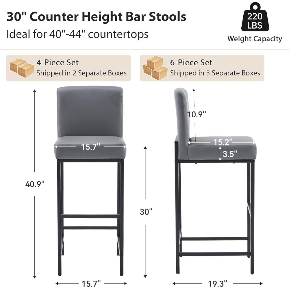 Ensemble de 4 tabourets de bar - Home Bar Stools avis et prix